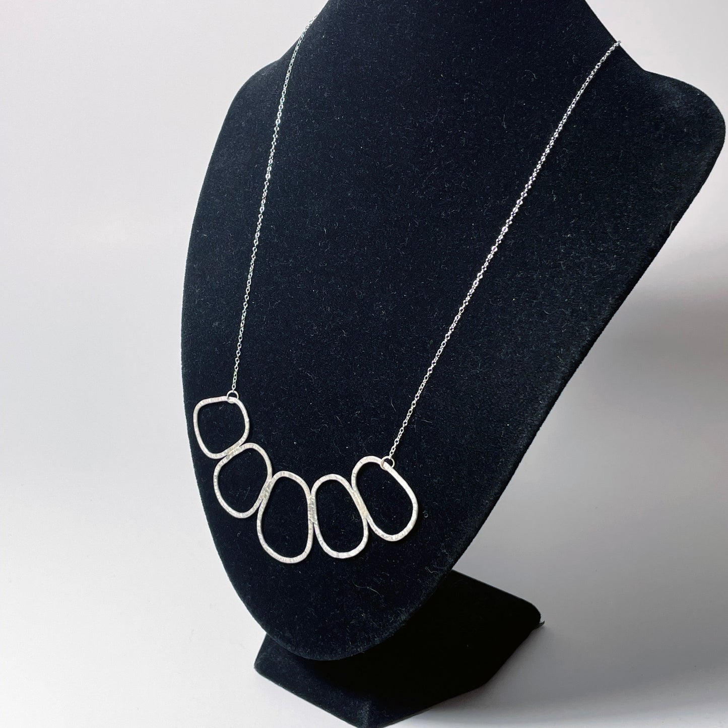 Modernist Sterling Silver Necklace