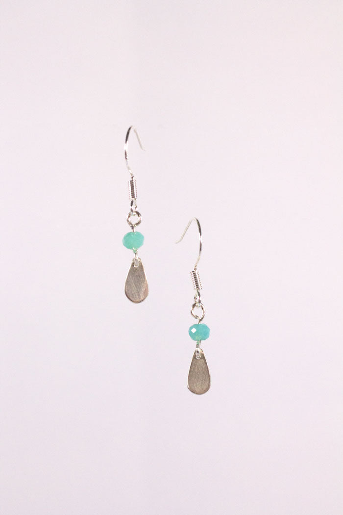 Rain Drop Sterling Earrings