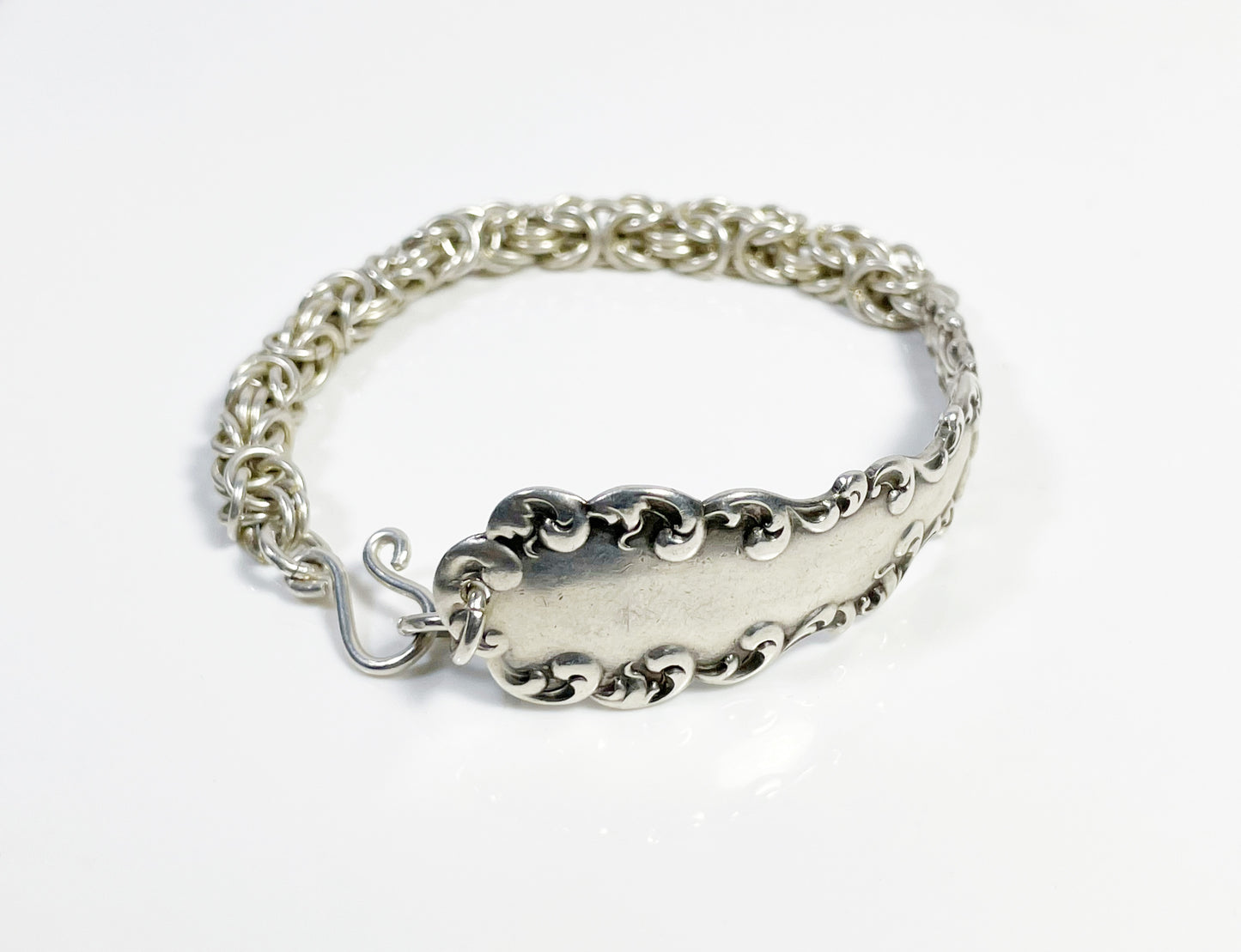 Sterling Silver Spoon Handle Bracelet