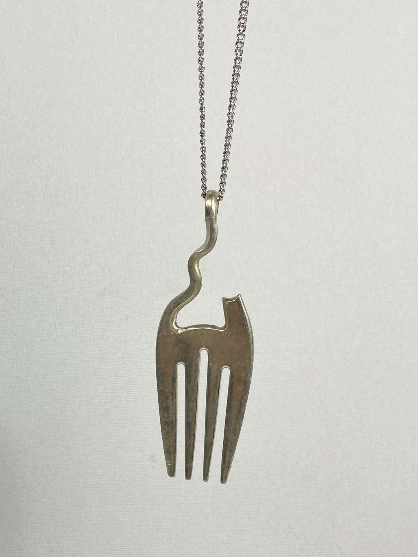 Cat Fork Necklace