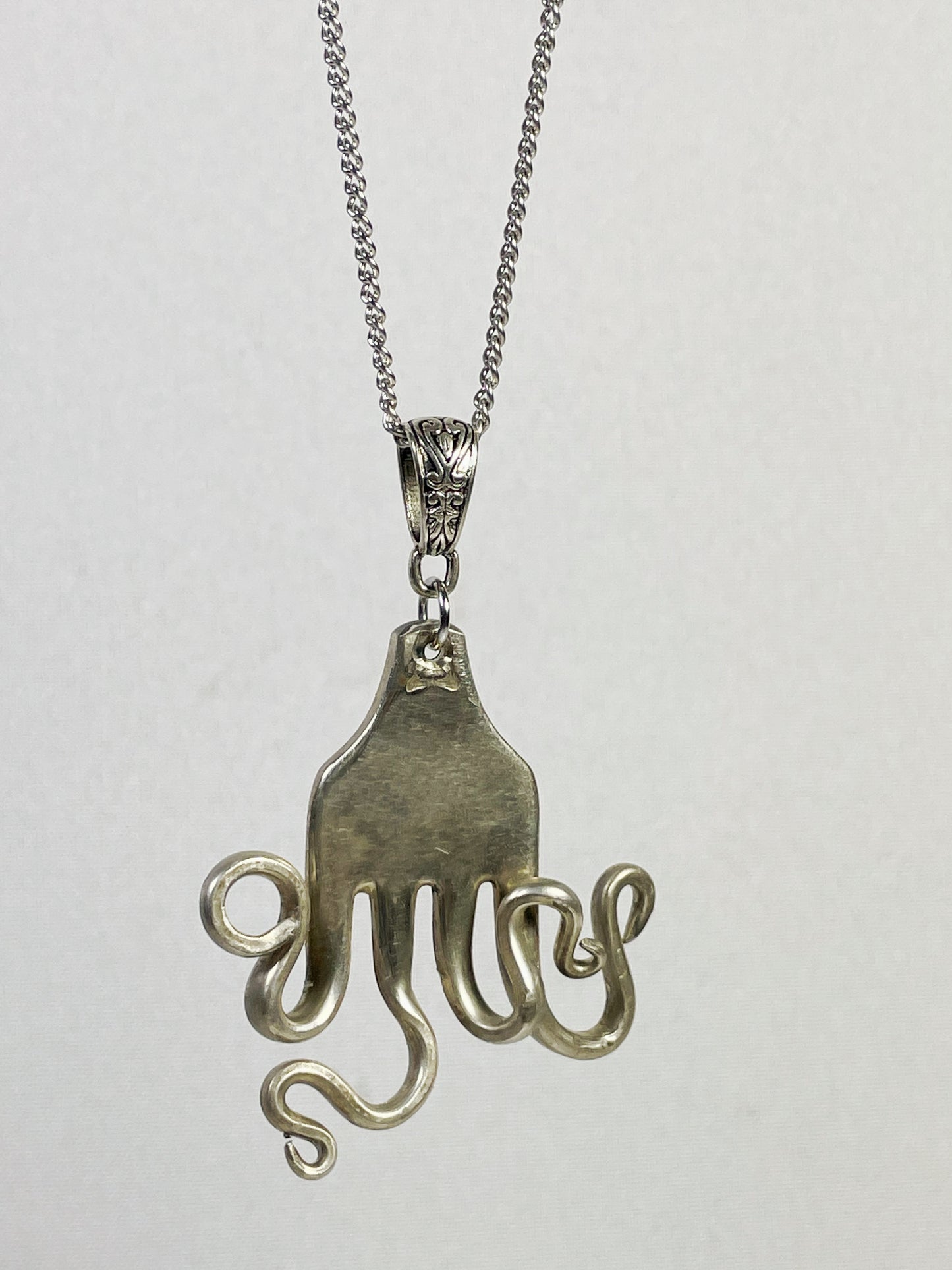 Twisted Fork Necklace