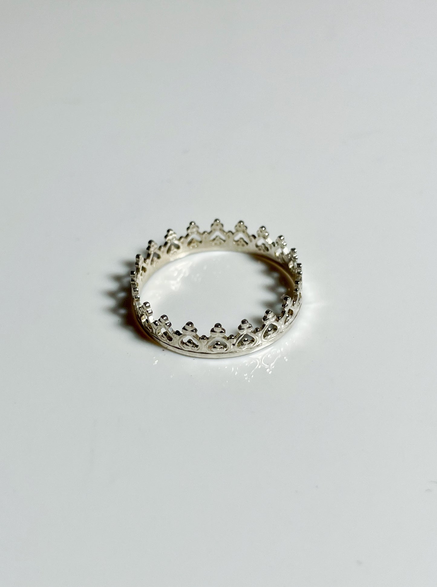 Crown Stacker Ring