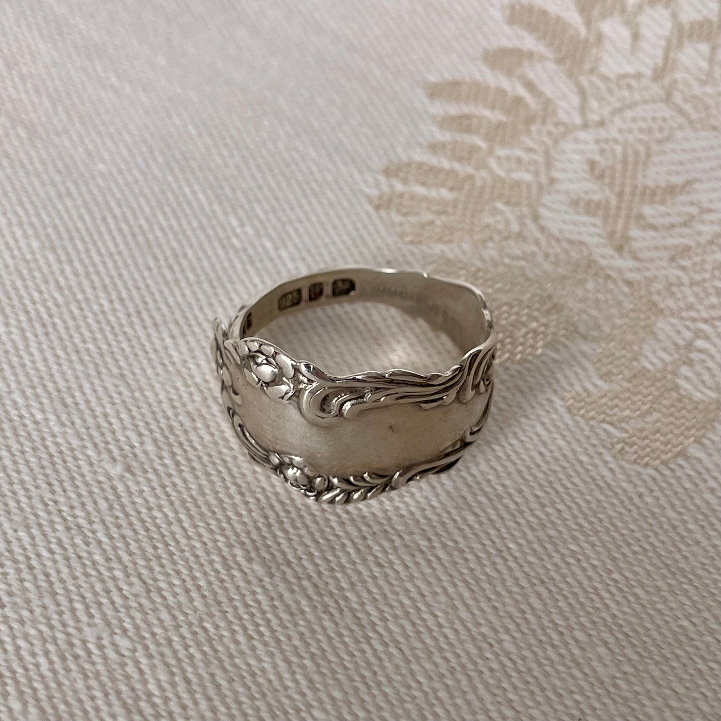 ROF14 Sterling Silver Spoon Band Ring — Roden Brothers Ltd