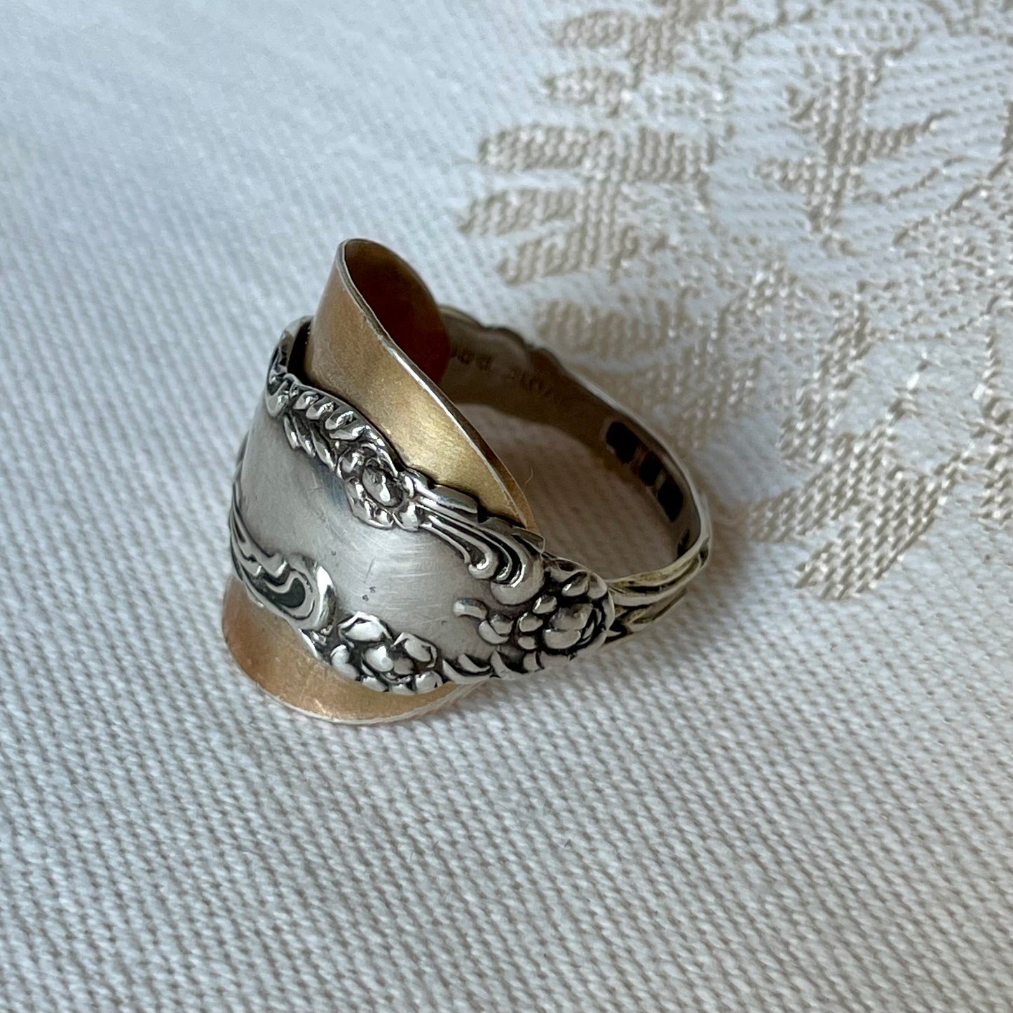 ROF14 Sterling Silver Spoon Band Ring — Roden Brothers Ltd