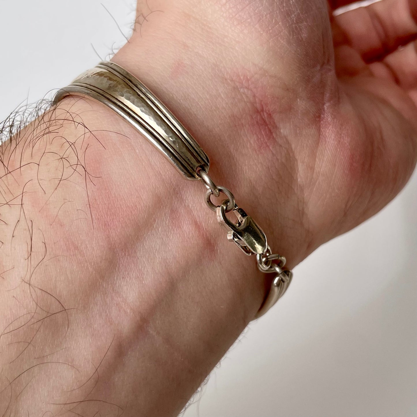 Sterling Silver Spoon Handle Bracelet