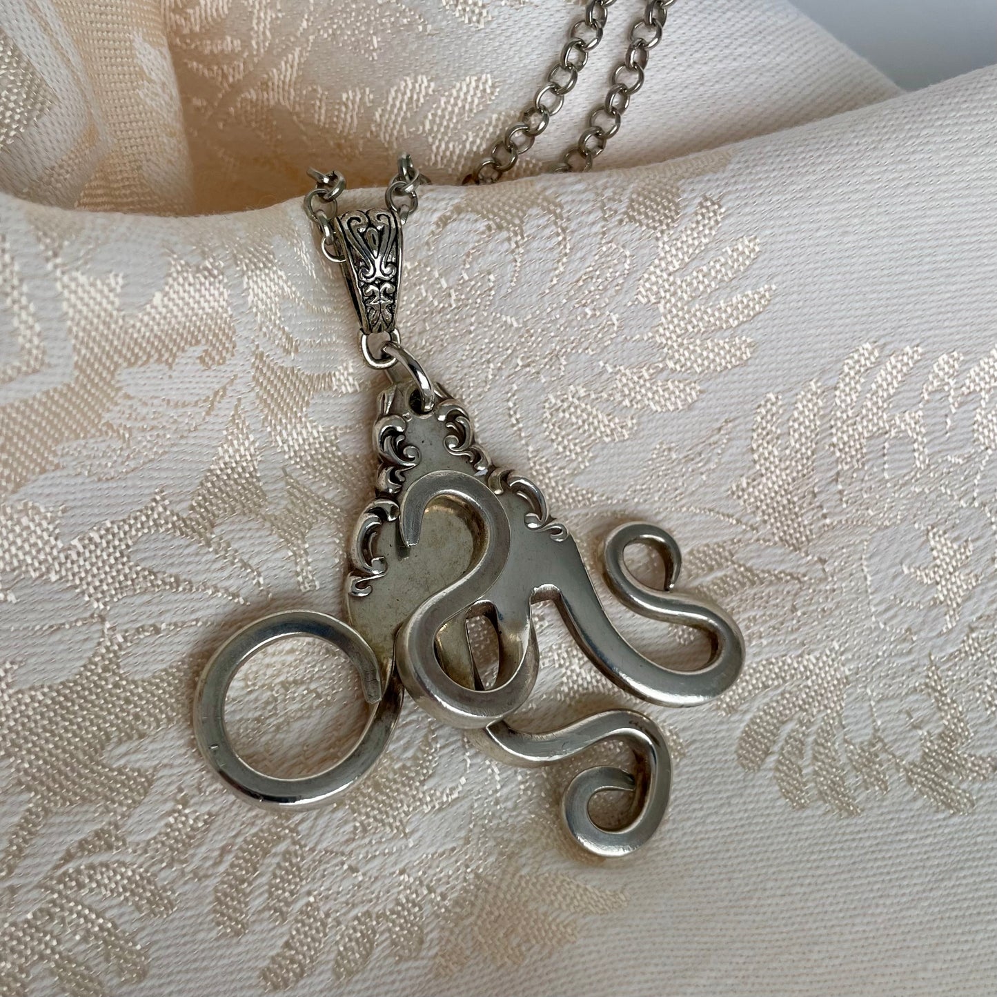 Twisted Fork Necklace