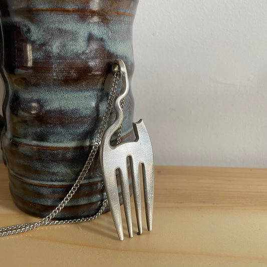 Cat Fork Necklace