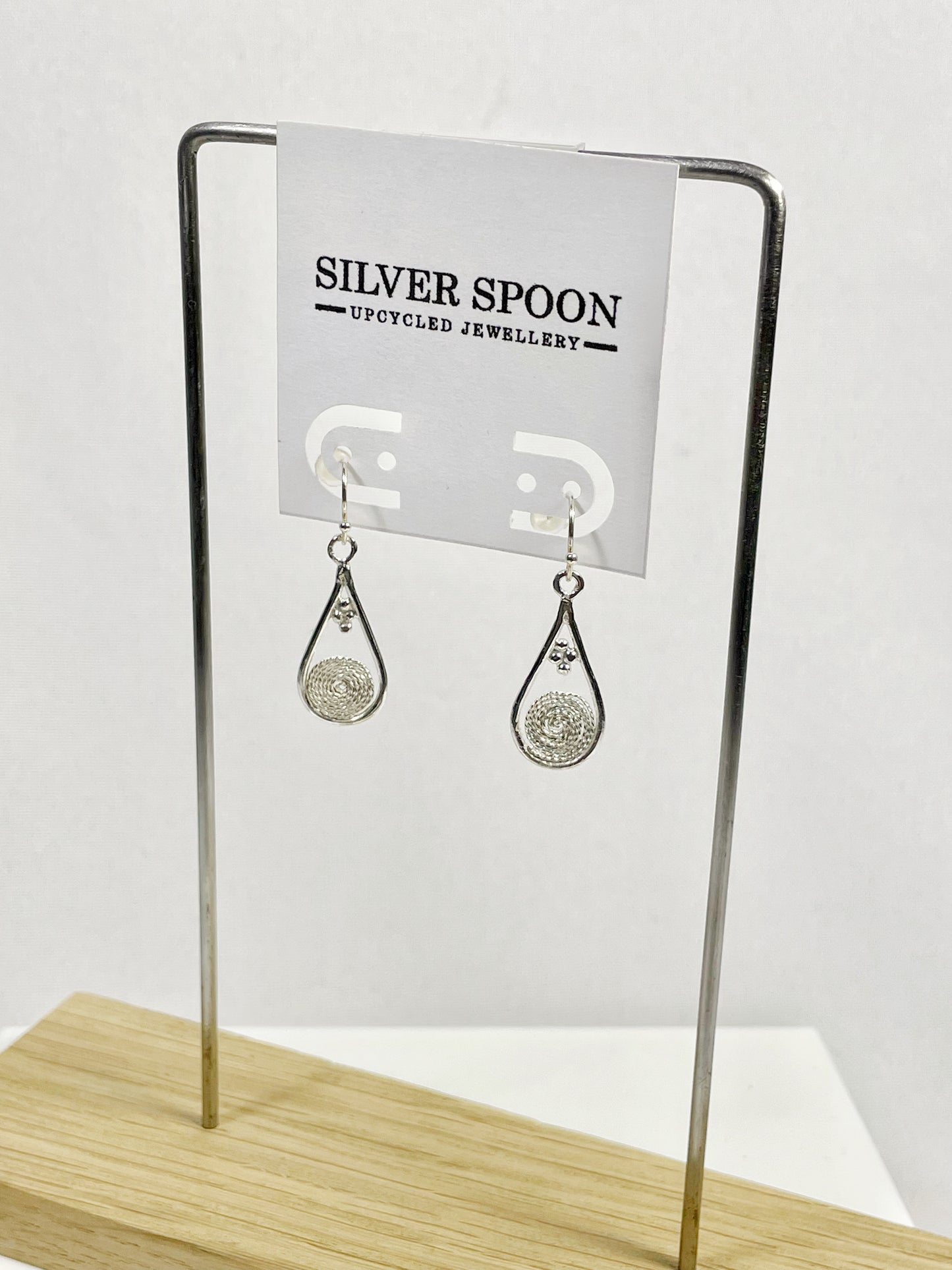 Filigree Sterling Silver Earrings