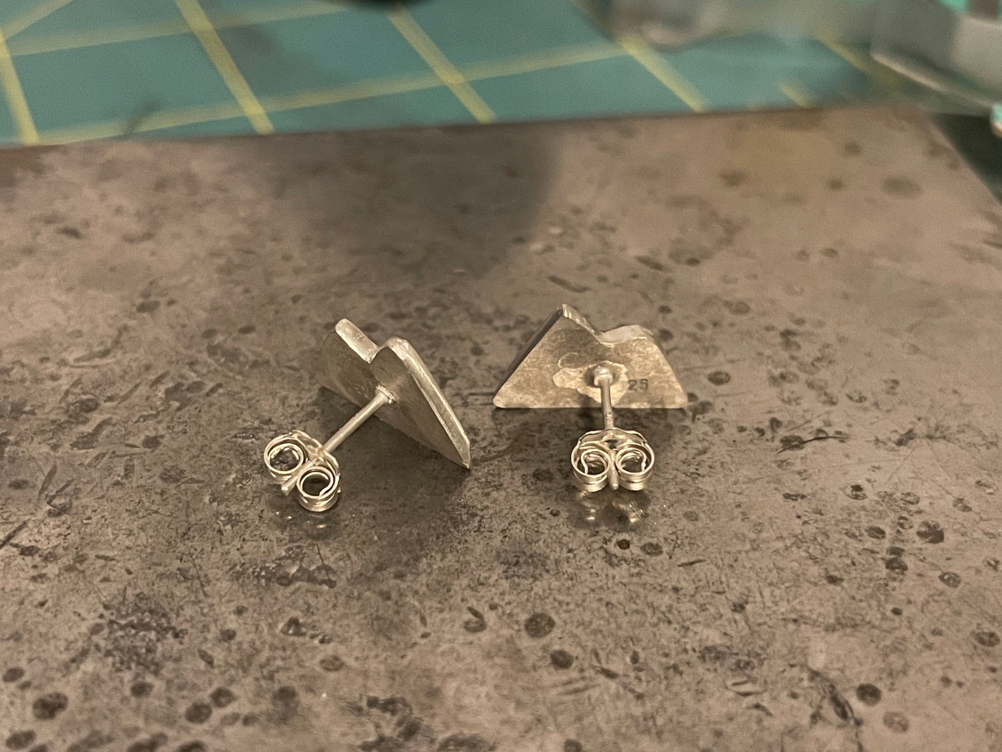 Mount Top Earrings